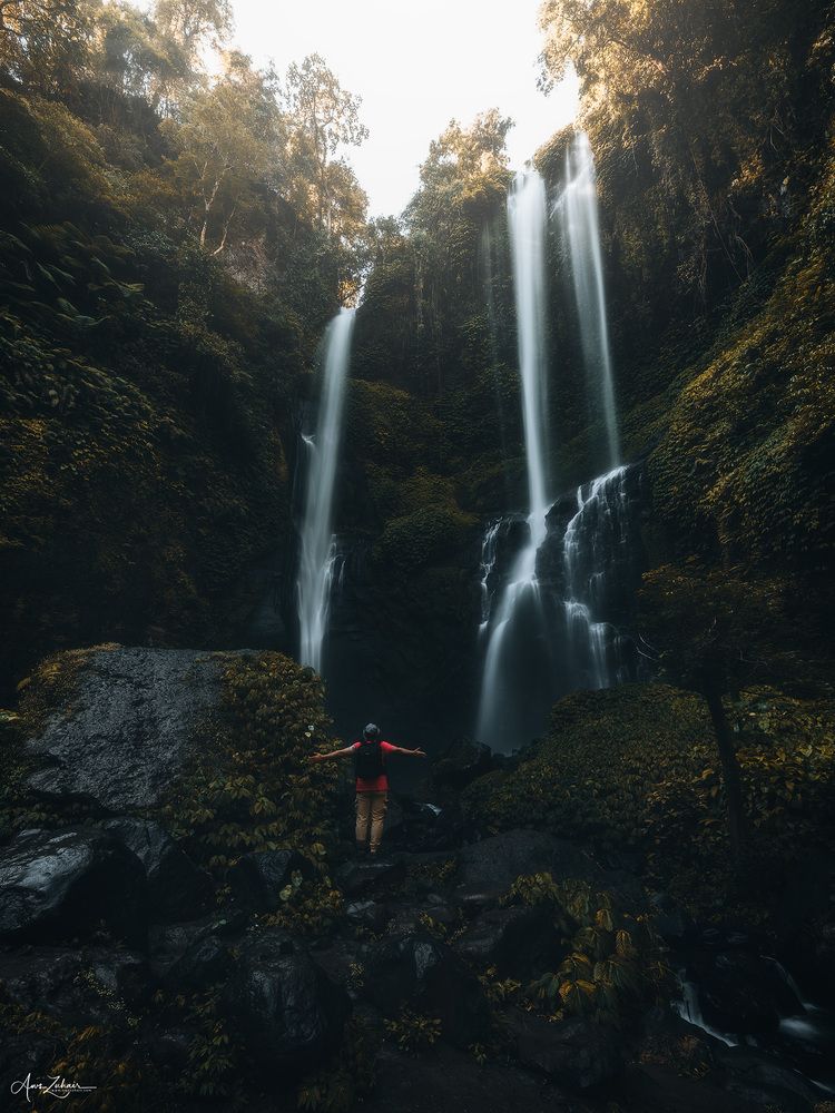 The Twin Waterfall