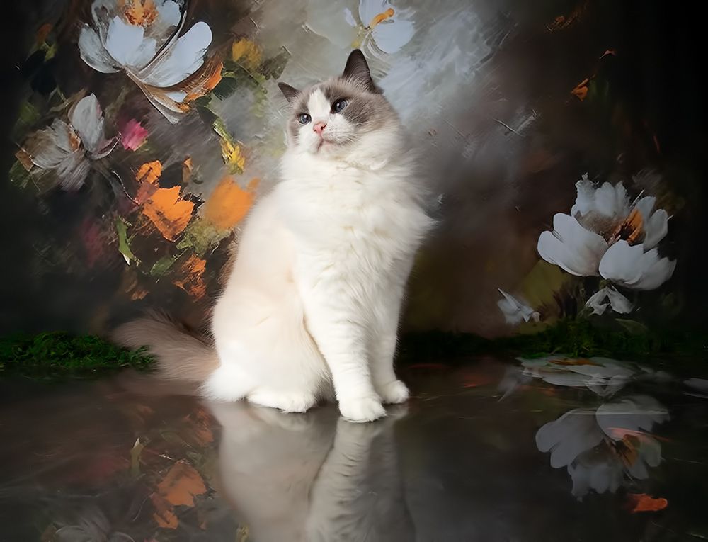 Cats Spring Time.Поздравляем Всех Женщин С Праздником 8 Марта!