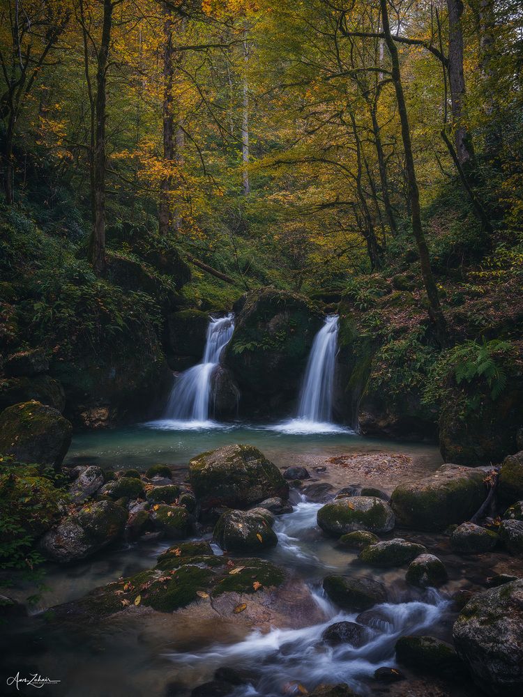 The Twin Waterfall