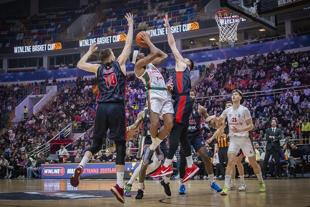 WINLINE Basket Cup сезона-2025/2026, ЦСКА - &laquo;Локомотив-Кубань&raquo; (Группа А). 11.03.2026, ДС Мегаспорт