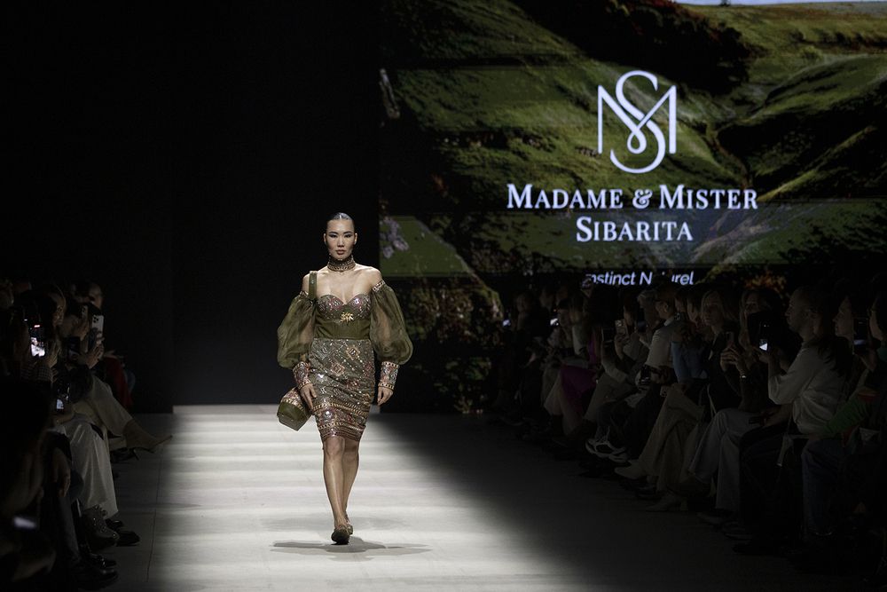 6-я Московская неделя моды, показ испанского бренда Madame & Mister Sibarita. 14,03,2026, ЦВЗ Манеж