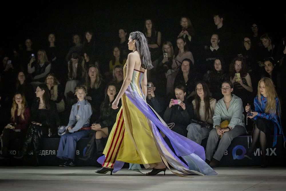 6-я Московская неделя моды, показ китайского бренда Xuaujin, 15.03.2026, ЦВЗ Манеж
