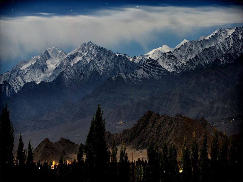 Night Leh. India.