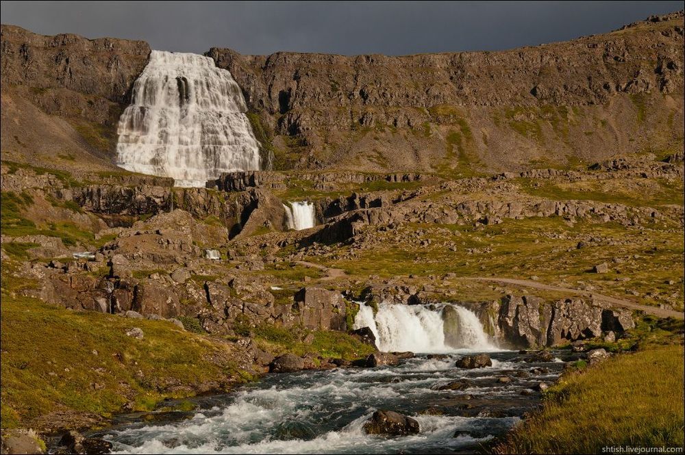 Водопад Dynjandi