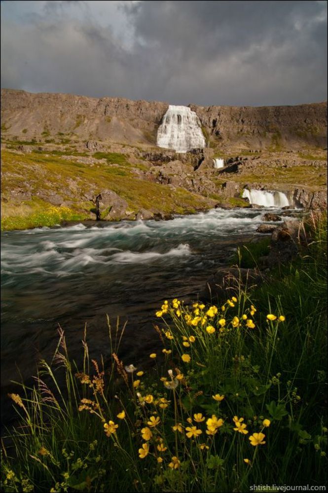 Водопад Dynjandi