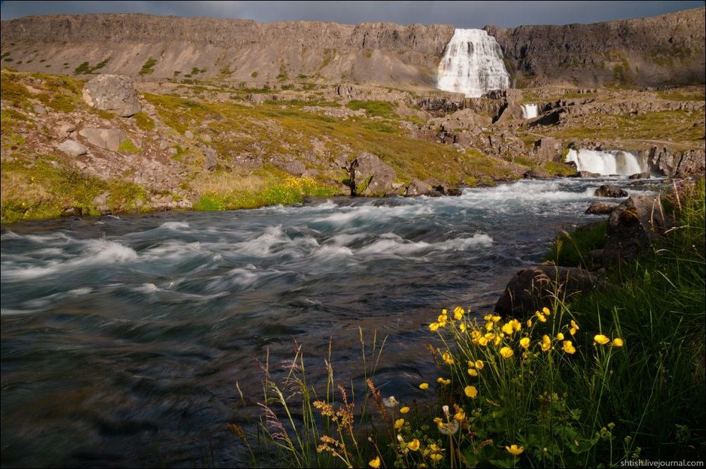 Водопад Dynjandi