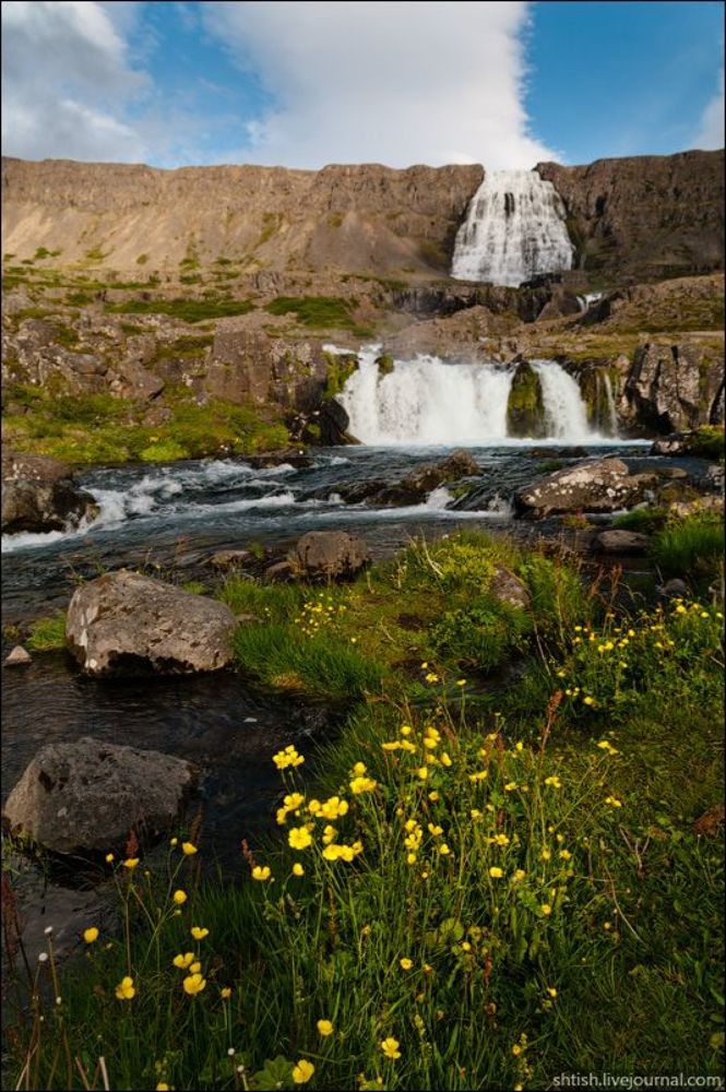 Водопад Dynjandi