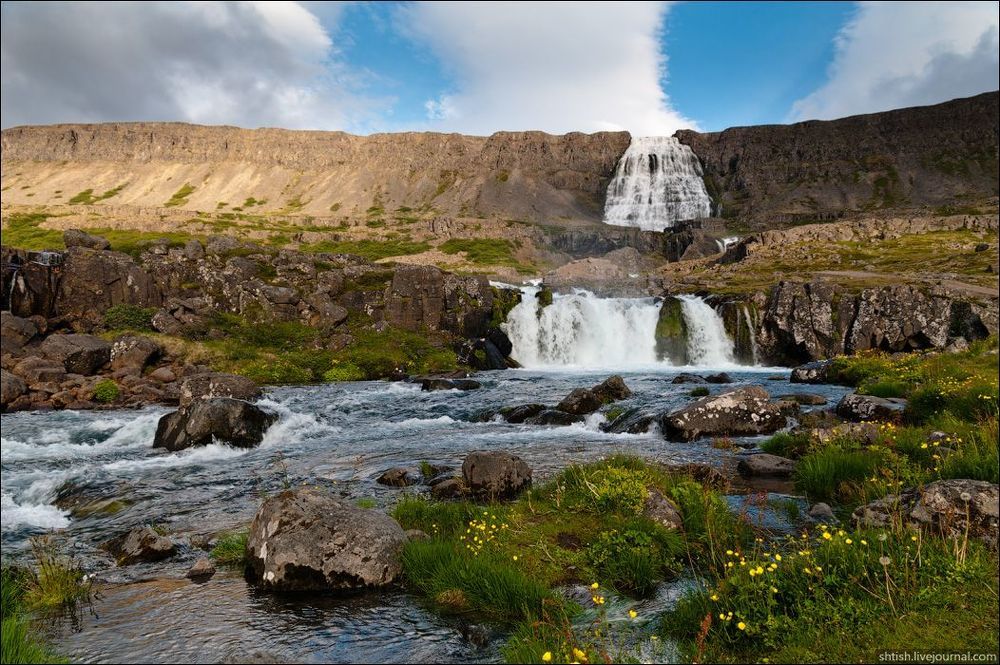 Водопад Dynjandi