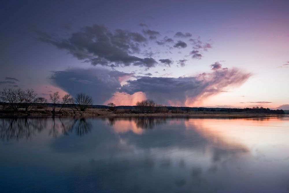 Rainy clouds