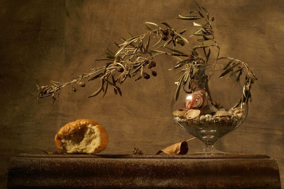 Bread and olives