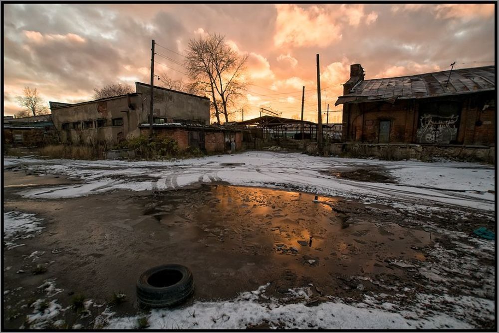 Исчезающий Питер. Остатки Варшавского вокзала.