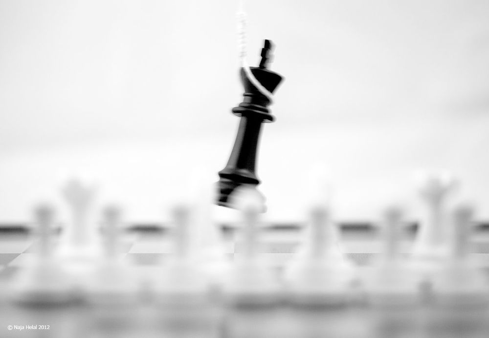 Checkmate

Want to become king? .. You must be a good person