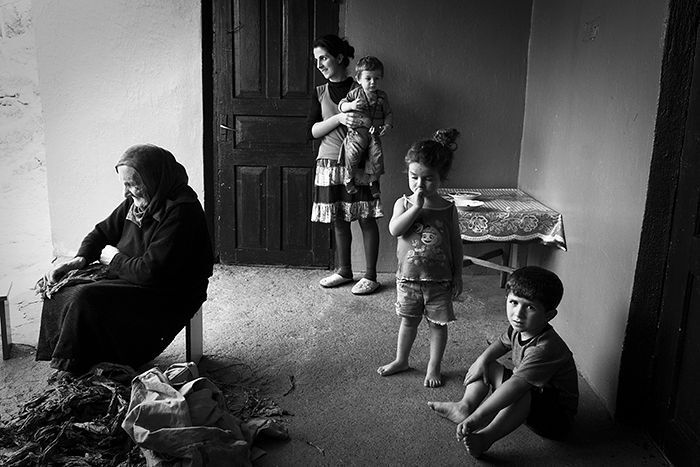 Moslem georgian family