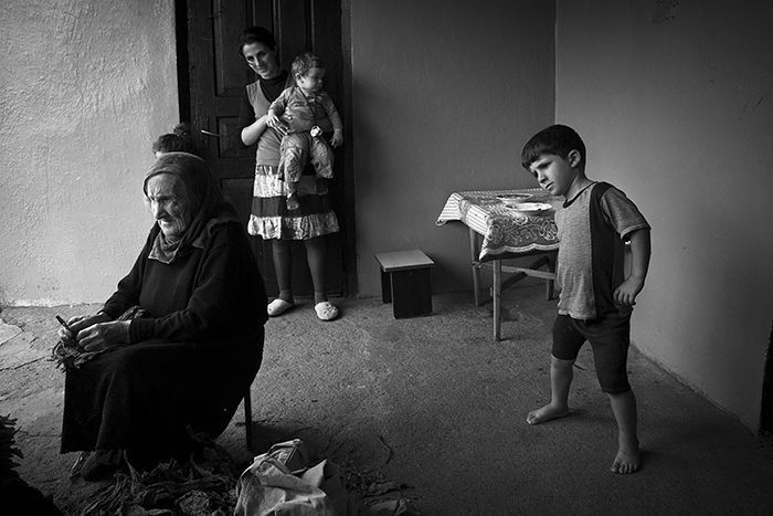 Moslem georgian family