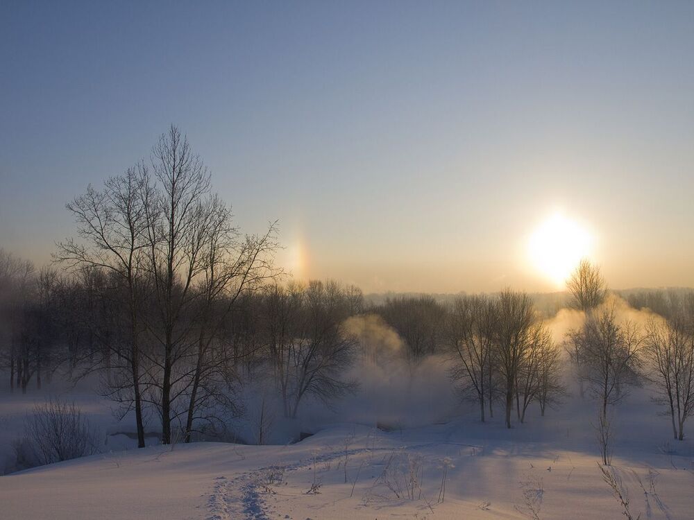 Одно морозное утро...