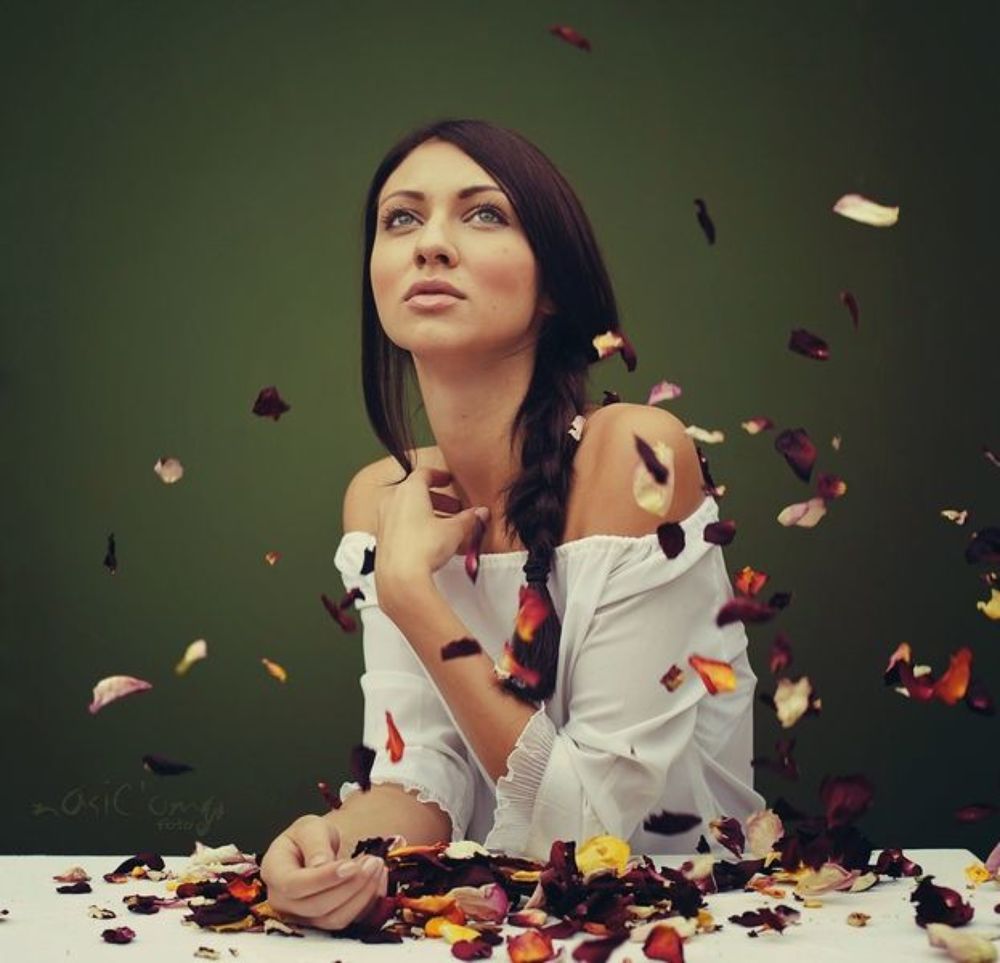 Rose petals