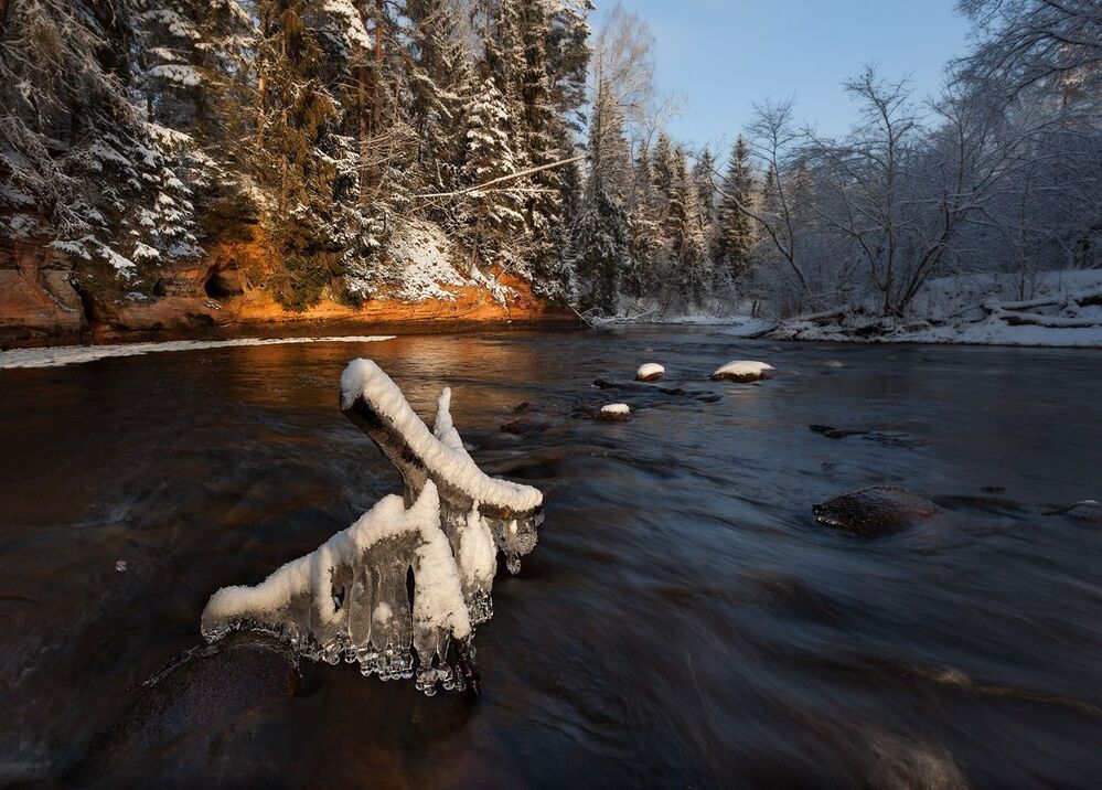 прогулка по зимней Амате