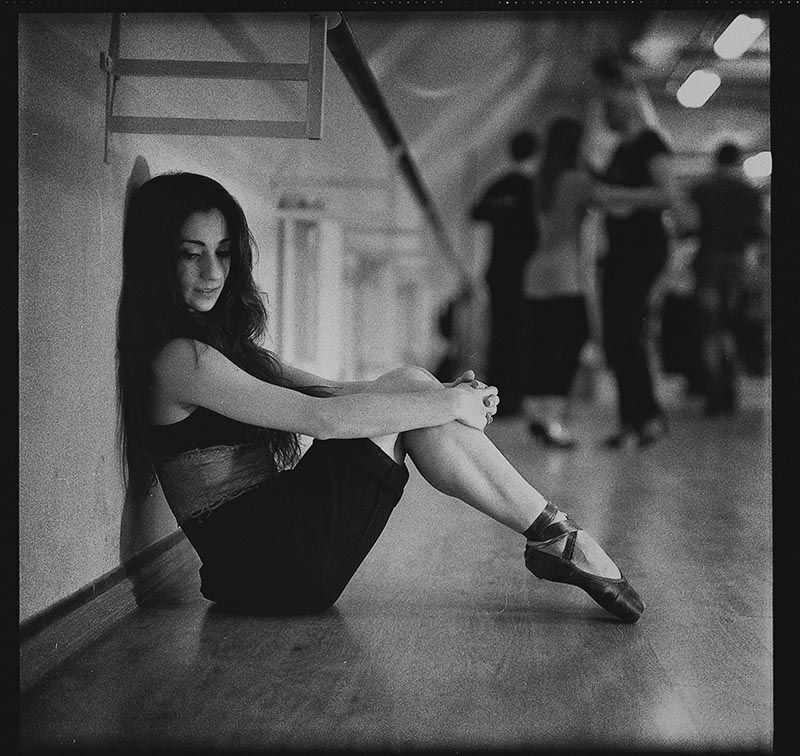 Академия танца, pentacon SIX TL, ilford 3200