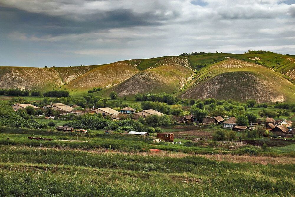 Рельеф Воронежской земли.