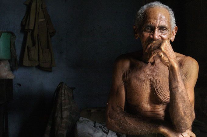 Cuba old soldier.