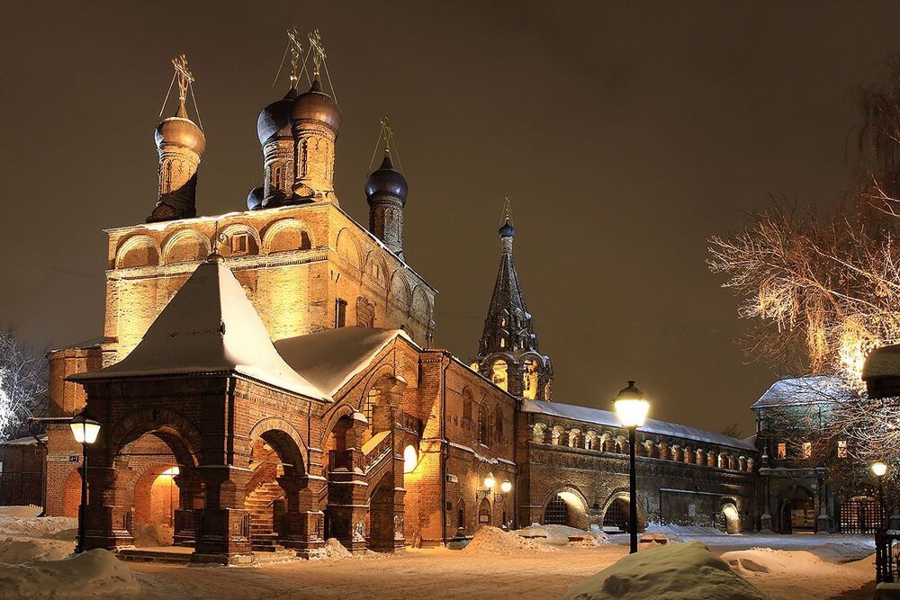 Зимний дворик