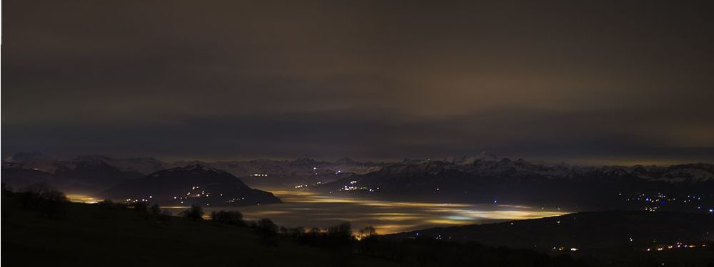 fog under geneva