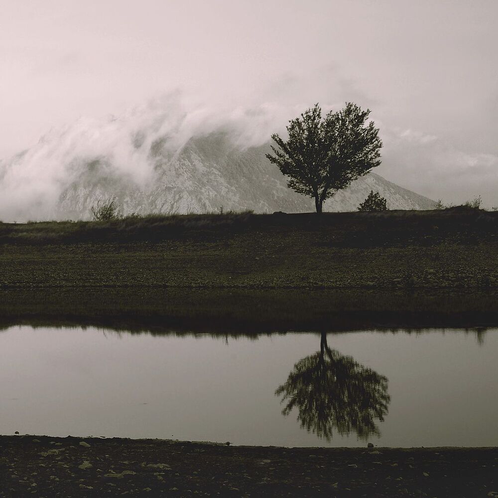 in the mountains