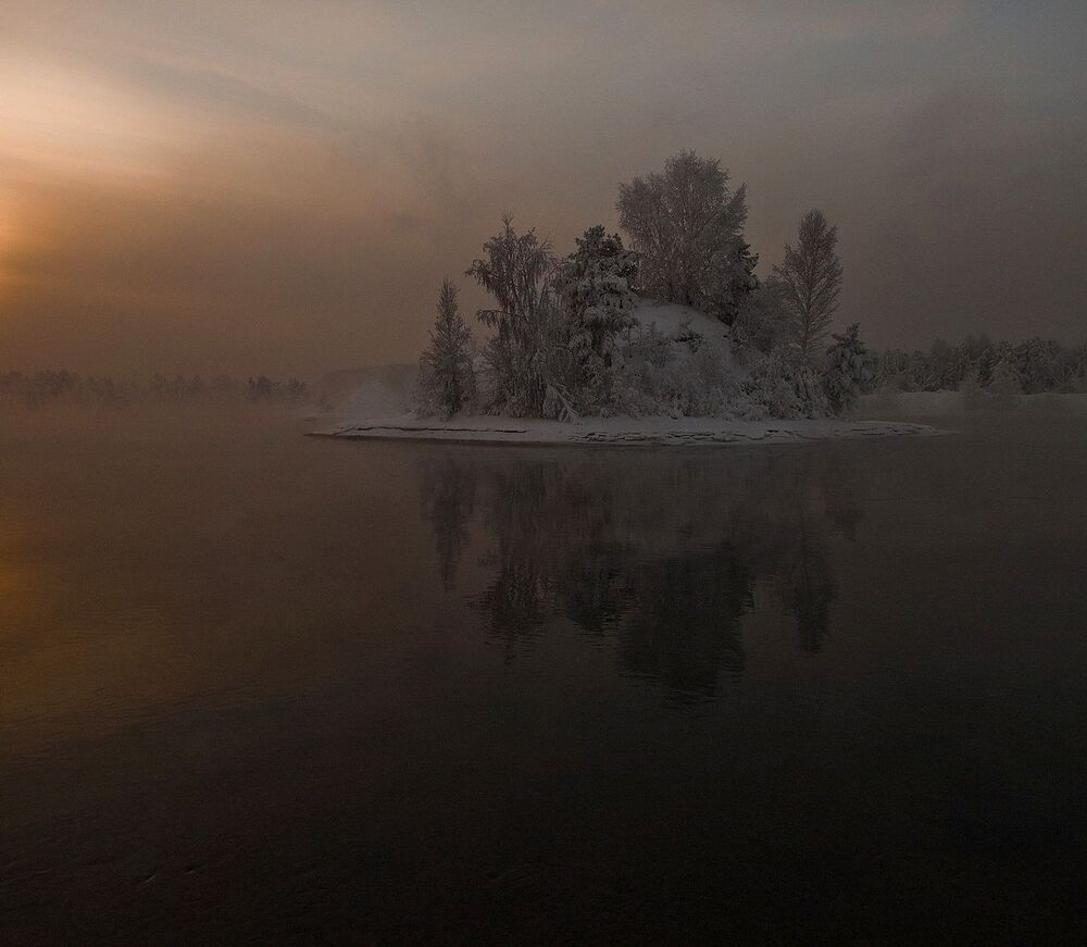 Закатный январь