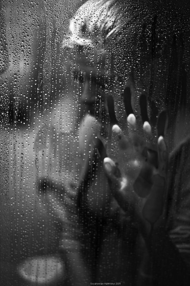 behind the glass
