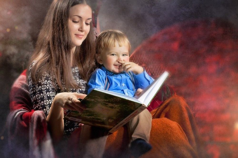 the fairy-tale before bedtime...