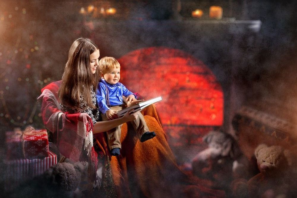 the fairy-tale before bedtime...