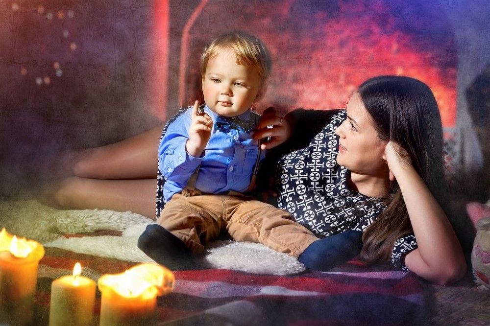 the fairy-tale before bedtime...