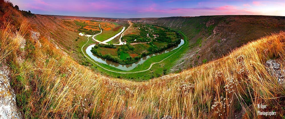 Старый Оргеев в закате.