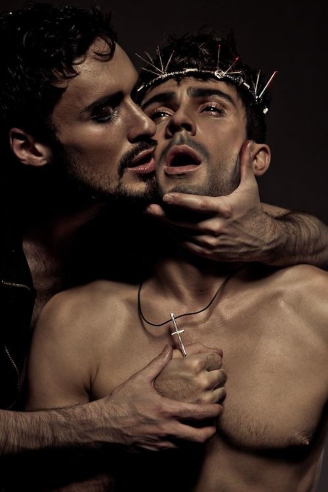 judas kiss...
