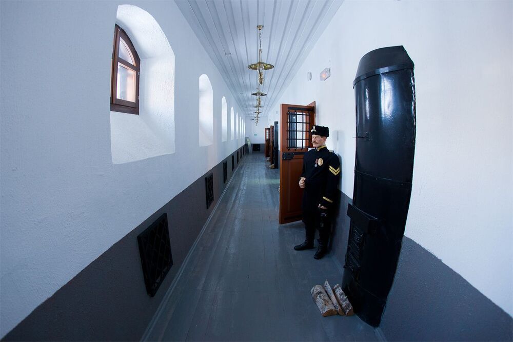 Тобольск, Тюремный замок, взгляд через "Fisheye"