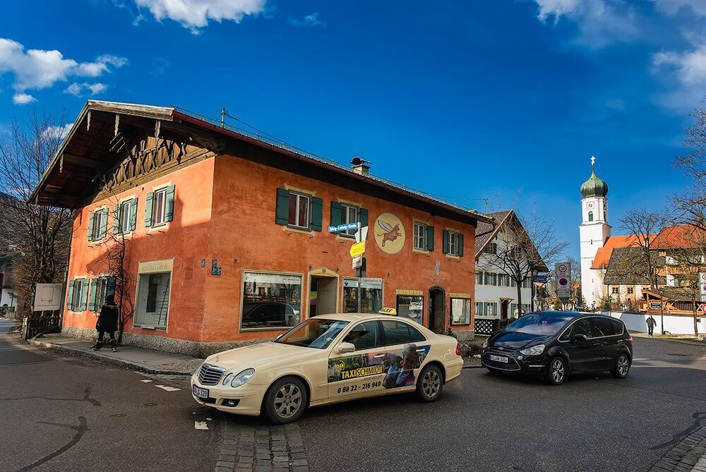 В деревеньке Oberammergau
