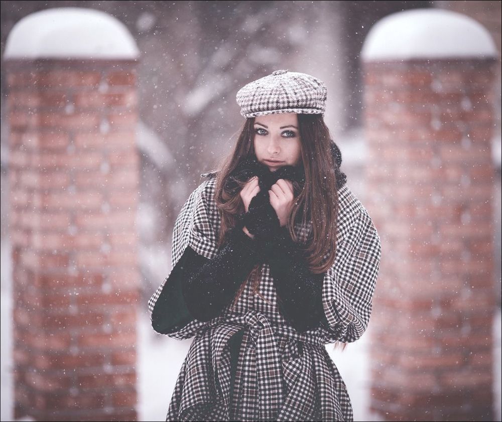 Снежная зима