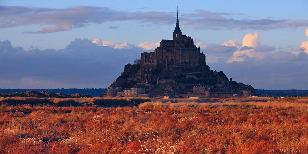 Autumn on Mont Saint Michel