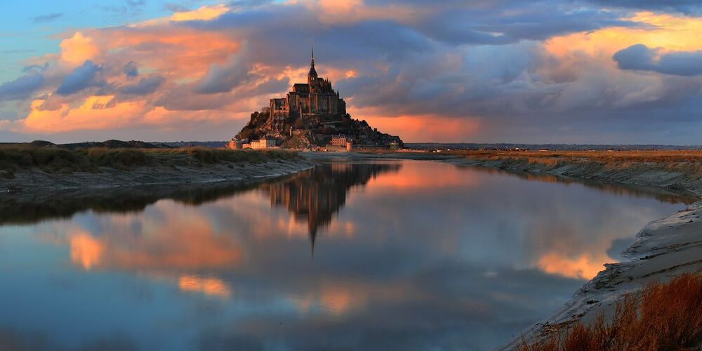 Autumn on Mont Saint Michel