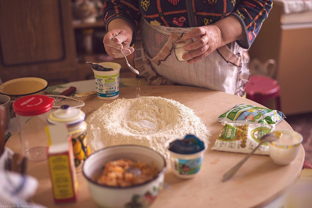 Как моя бабушка пирожки пекла...(часть первая)