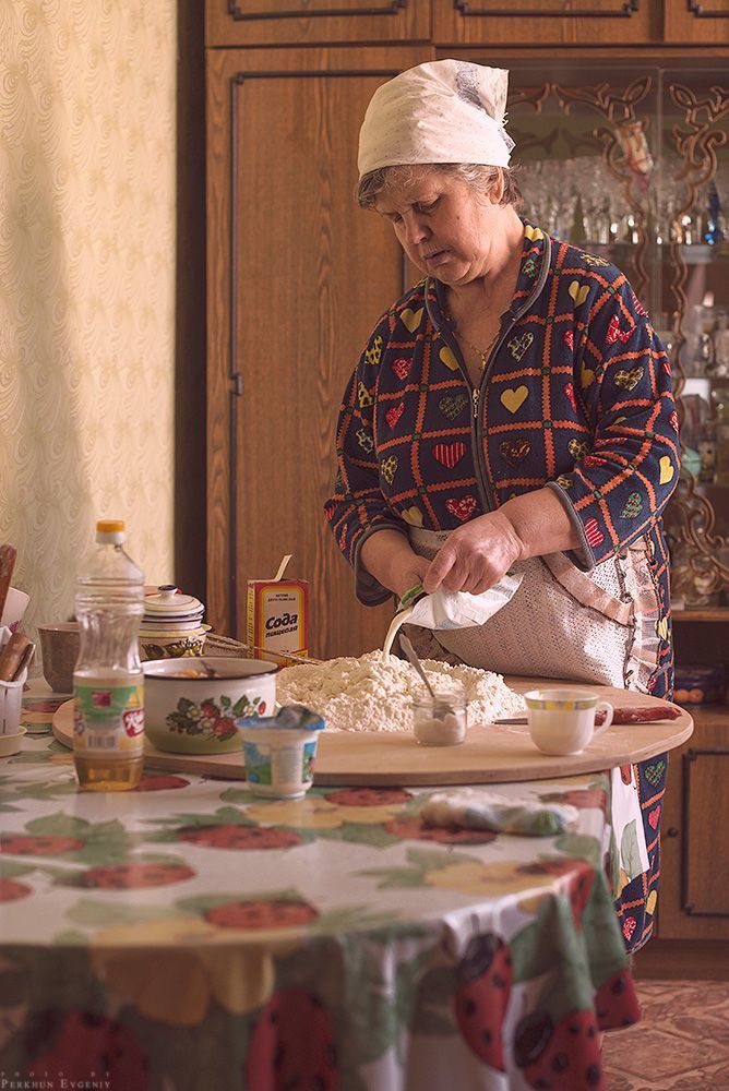 Как моя бабушка пирожки пекла...(часть первая)