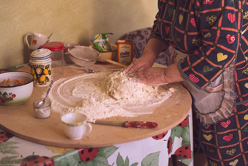 Как моя бабушка пирожки пекла...(часть первая)