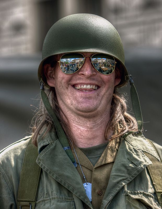 I serve in the army