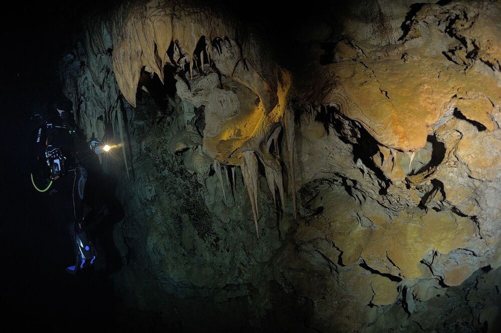 Cuba. Playa Giron Caves.