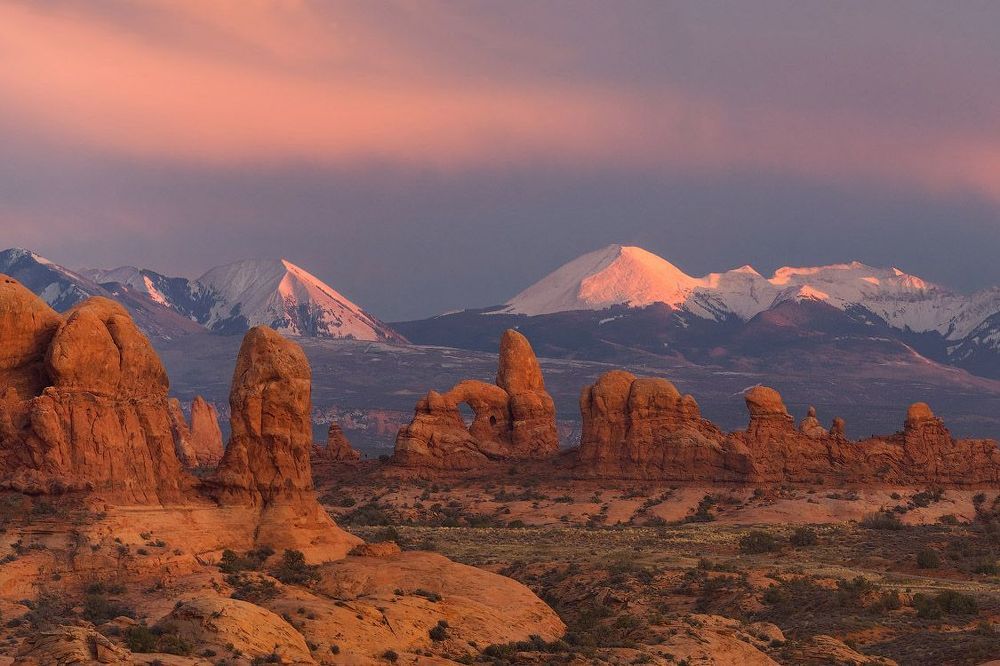 Опоры Земли | Pillars of the Earth. Arches National Park, Utah, USA