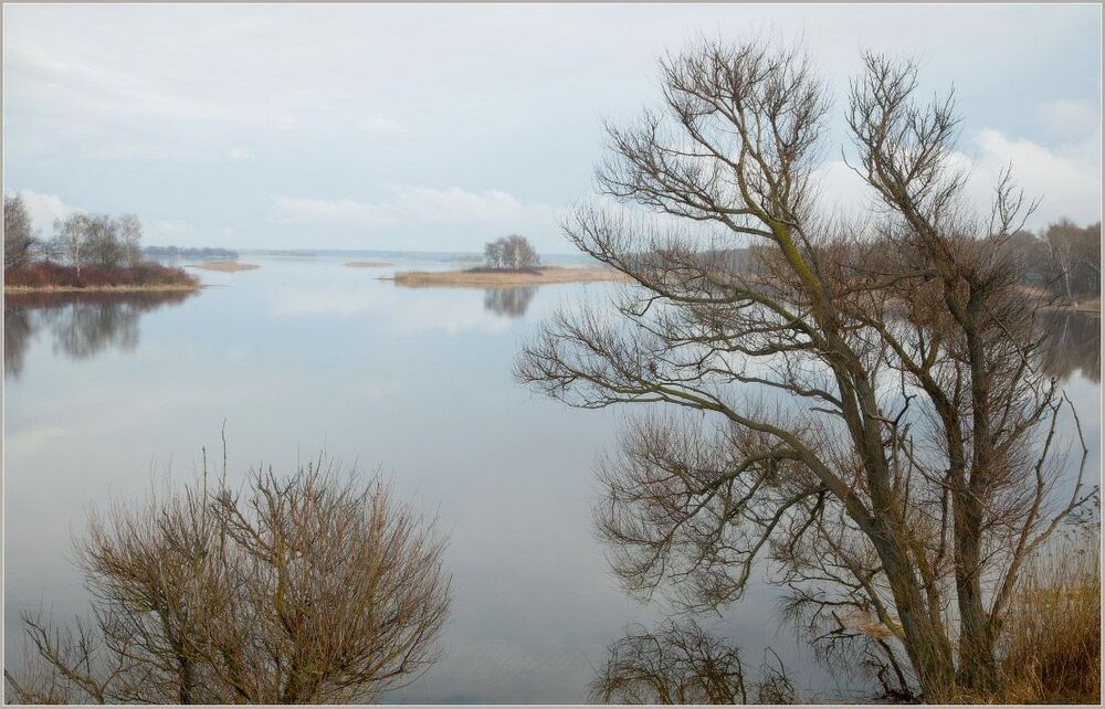 Весна на водохранилище