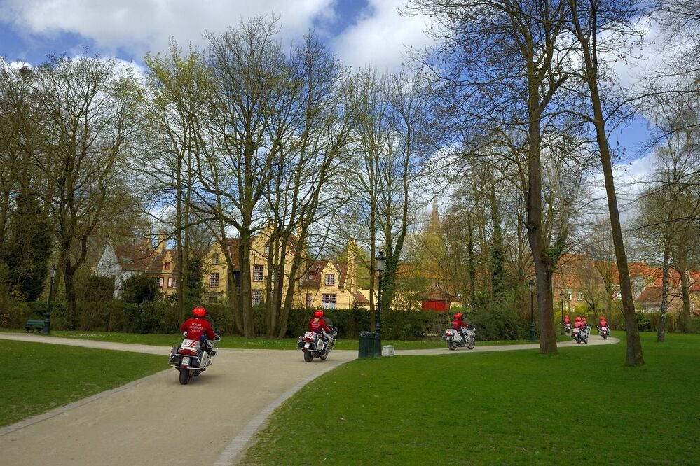Spring in Bruges.