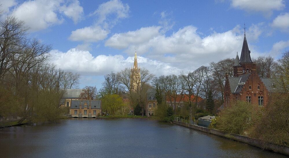 Spring in Bruges.