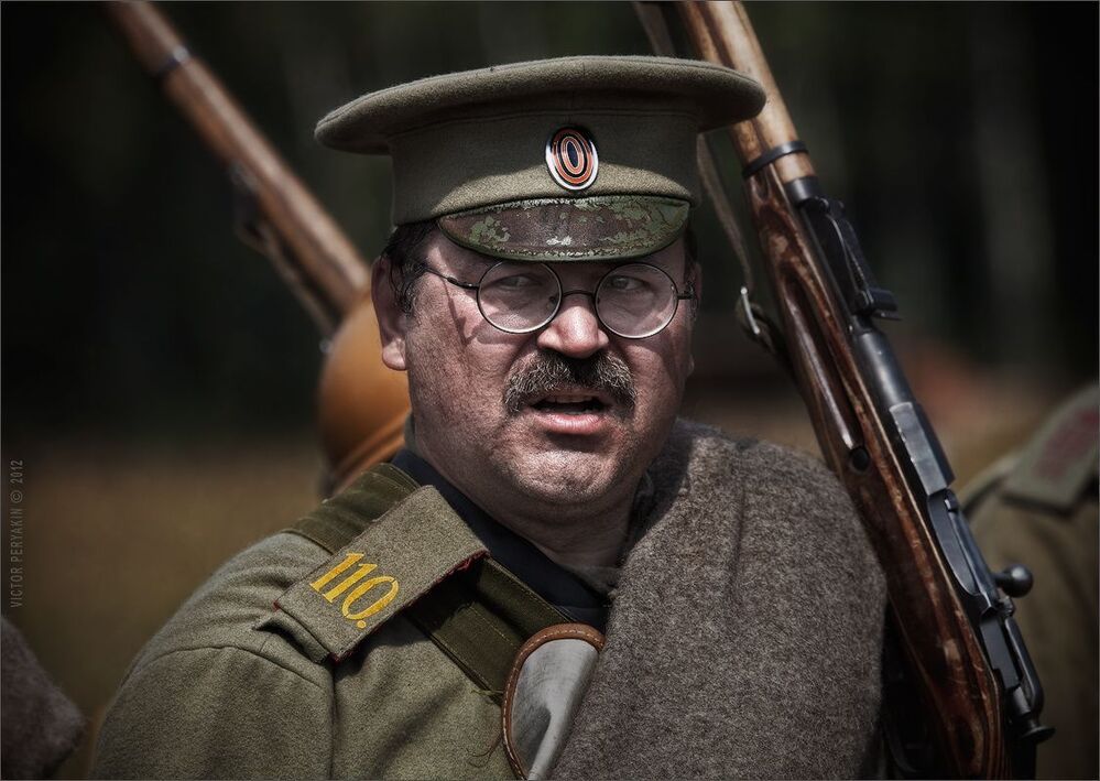 1916. Солдат с винтовкой  (из серии "Брусиловский прорыв"