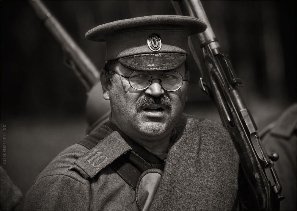 1916. Солдат с винтовкой  (из серии "Брусиловский прорыв"